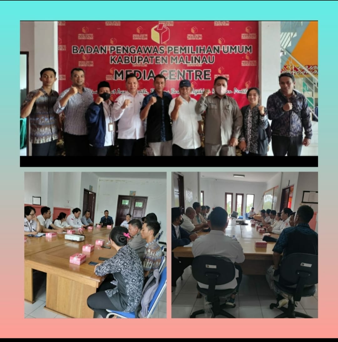 KOMISI INFORMASI KALTARA SILATURAHMI KE BAWASLU KABUPATEN MALINAU
