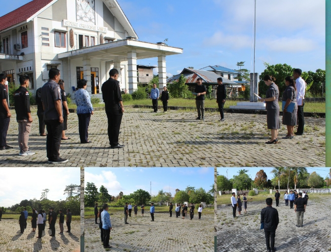 BAWASLU KABUPATEN MALINAU LAKSANAKAN UPACARA PERINGATAN HARI KESAKTIAN PANCASILA