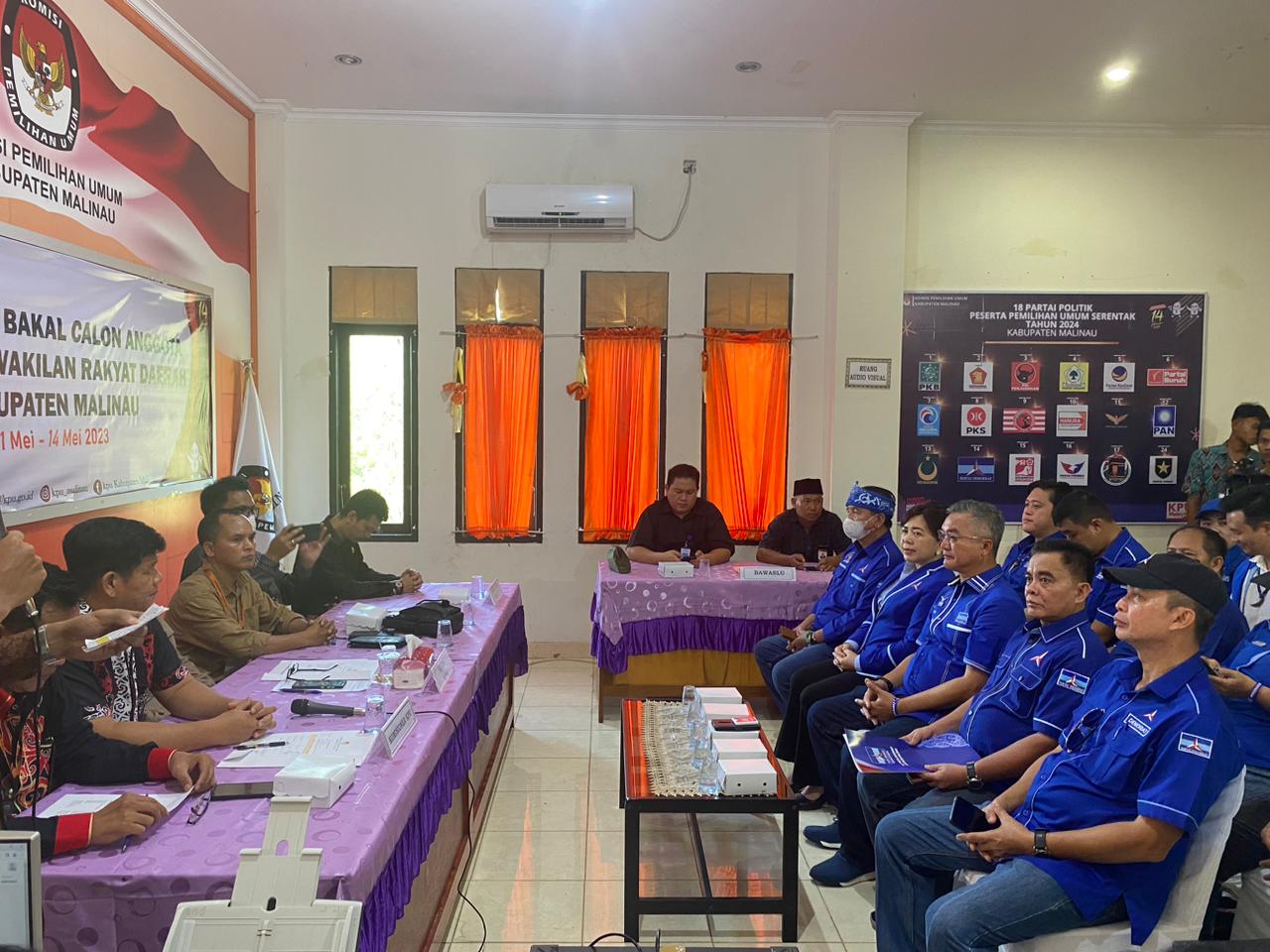 ADA POTENSI PELANGGARAN, BAWASLU MALINAU AWASI PENDAFTARAN BACALEG