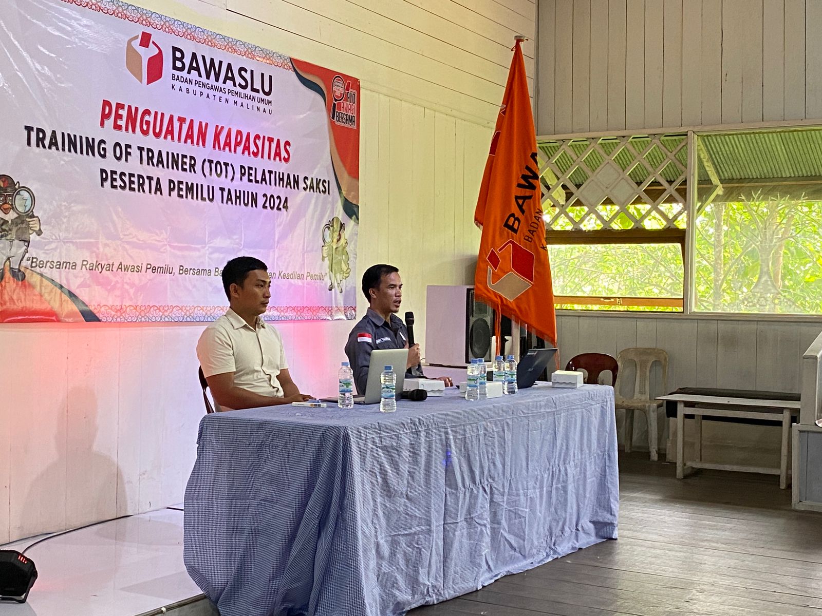 PENTINGNYA PEMAHAMAN ATURAN, BAWASLU MALINAU GELAR PELATIHAN SAKSI PESERTA PEMILU