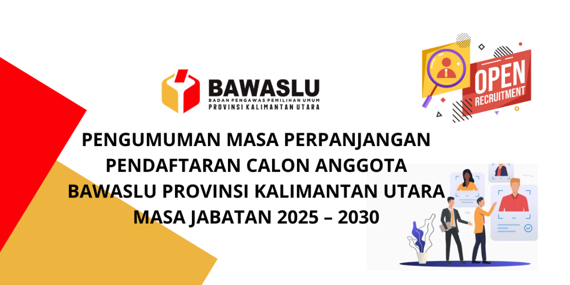Flyer Pengumuman Perpanjangan Pendaftaran Komisioner