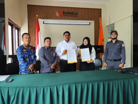 Momen Penandatangan Pakta Integritas CPNS Baru