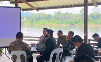 Toni Wardani, Kordiv P2H Bawaslu Malinau sampaikan saran perbaikan pada saat rapat pleno