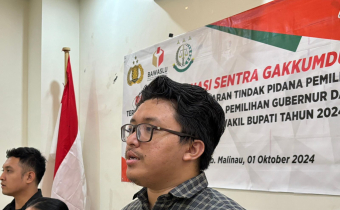 Ryan Virgiawan Pada Saat Rakor Gakkumdu Beberapa Waktu Kemarin